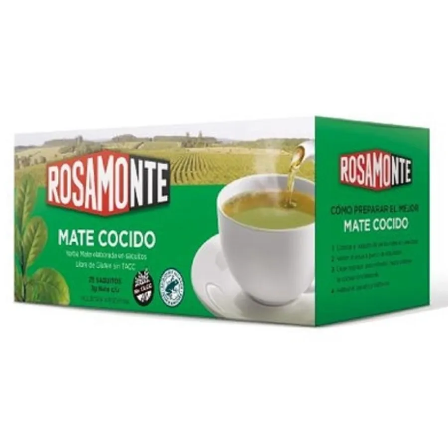 MATE COCIDO ROSAMONTE 20*25UN