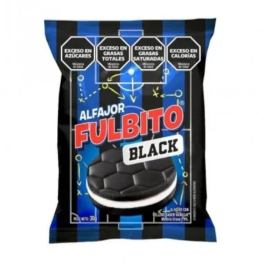 ALFAJOR FULBITO RELL BLACK 40 X 30GRS