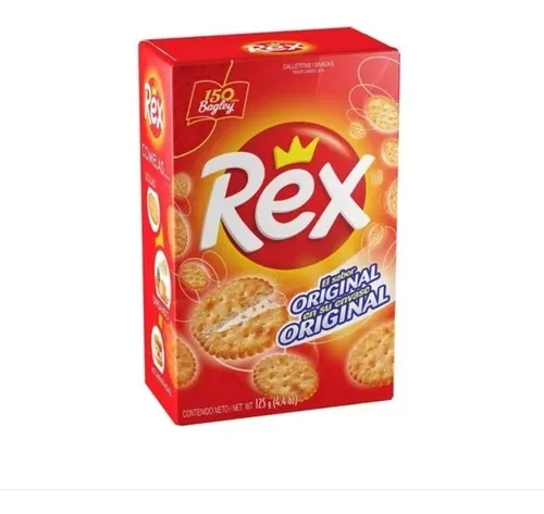 GALLETITAS. REX ORIGINAL CAJA 16*125 GRS