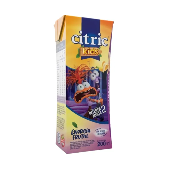 JUGO CITRIC KIDS MULTIFRUTA X 200CC