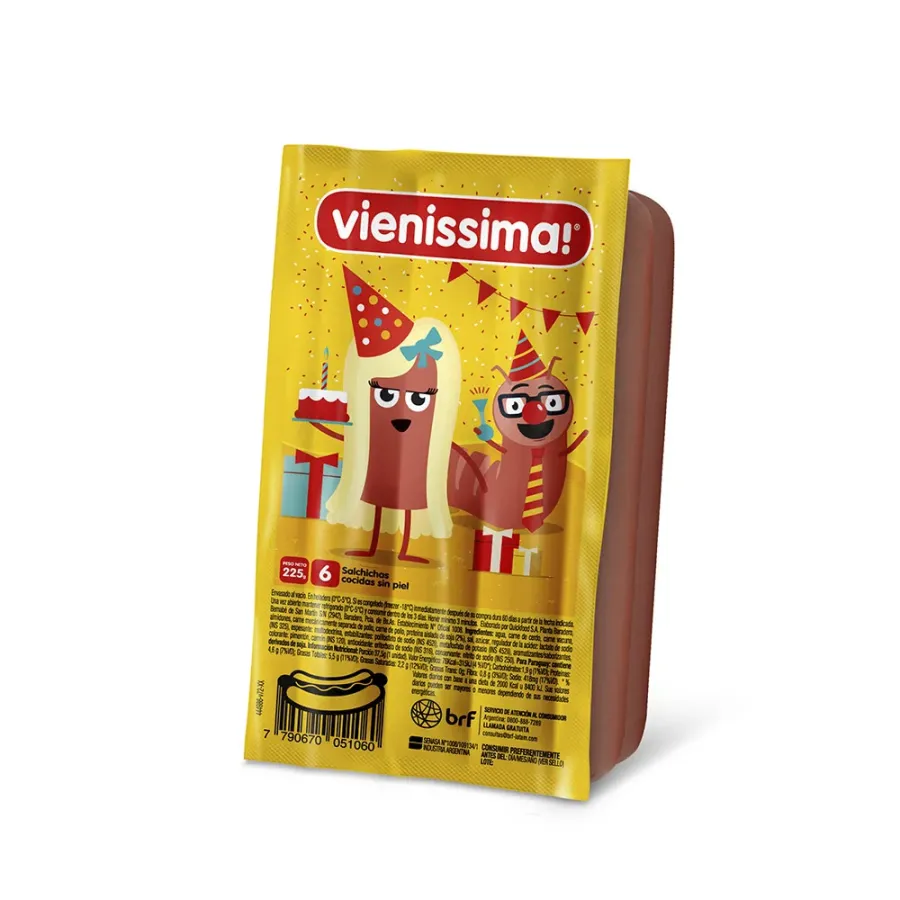 SALCHICHAS VIENISSIMA 24*6U.