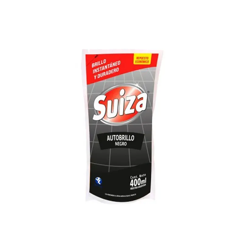 AUTOBRILLO SUIZA DP NEGRO 12*400CC