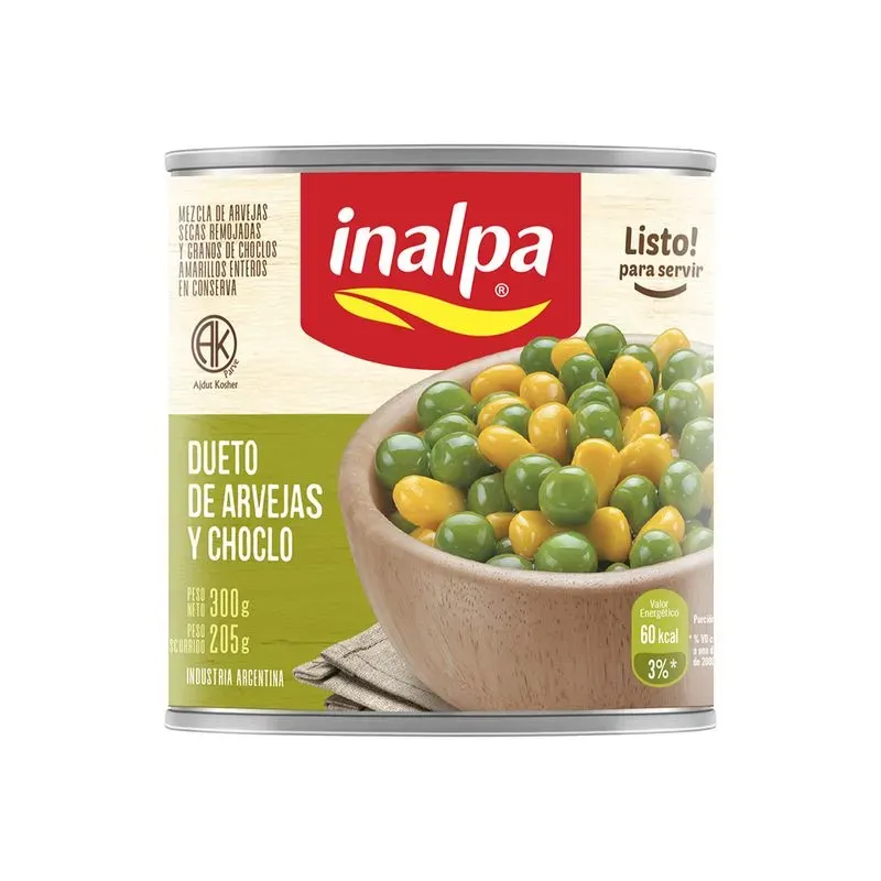 DUETO DE ARVEJAS Y GRAN. INALPA