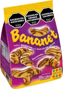 GALLETITAS TEMFLOR BANANET 12 X 300GRS