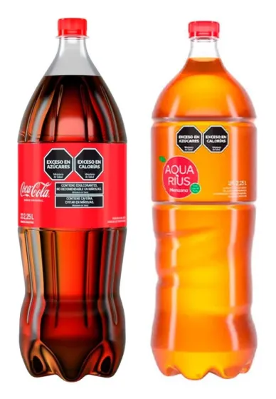 COMBO COCA COLA 2.25 + AQUARIUS 2.25