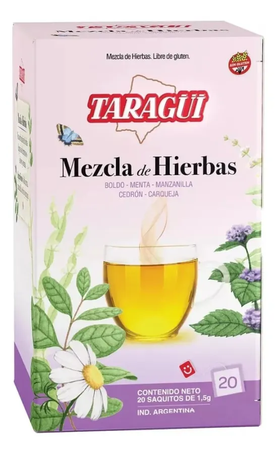 TE TARAGUI MEZCLA X 20 SAQ