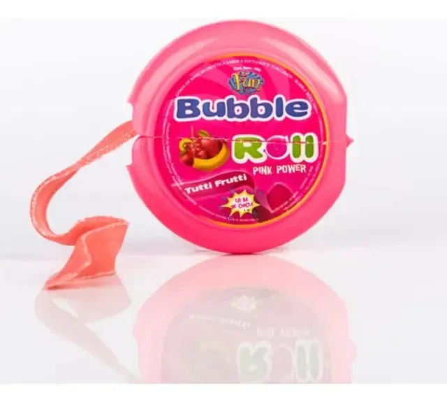 BUBBLE ROLL TUTTI FRUTTI PINK POWER