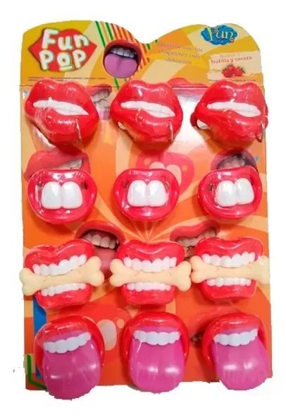 FUN POP MIX STAND FRUTILLA 6*12UNID