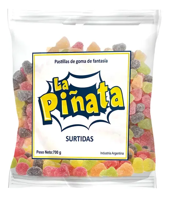 GOMITAS PI&Ntilde;ATA SURTIDAS 8*700GRS