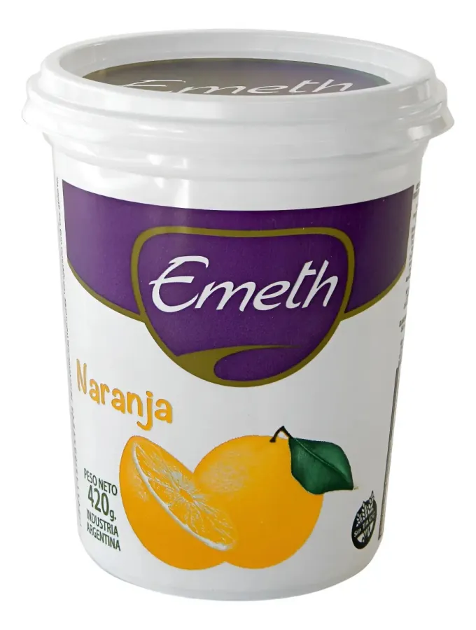 MERMELADA. EMETH POTE NARANJA 12*420GR