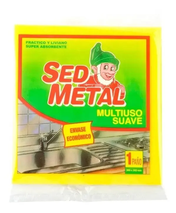 PA&Ntilde;O SED METAL MULTIUSO SUAVE X 3UNID