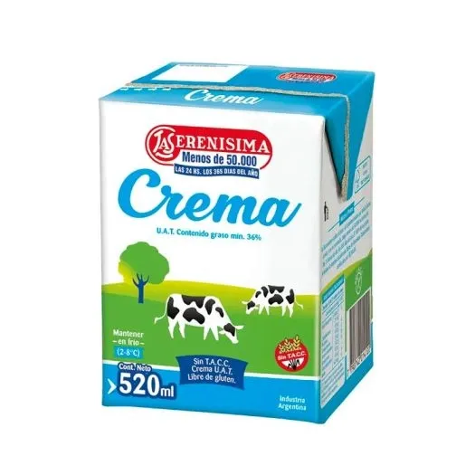 CREMA LA SERENISIMA TETRA X 520CC