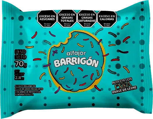 ALFAJOR BARRIGON PREMIUM BLANCO DISPLAY 5 X 10 X