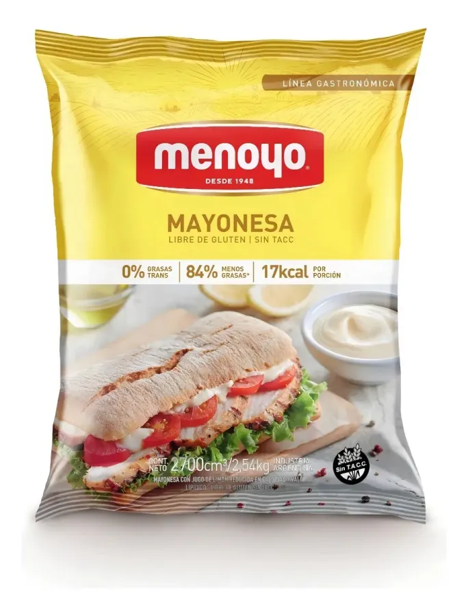 MAYONESA MENOYO 4 X 2700CC