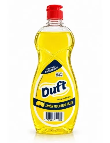 DETERGENTE DUFT 12 X 750CC LIMON