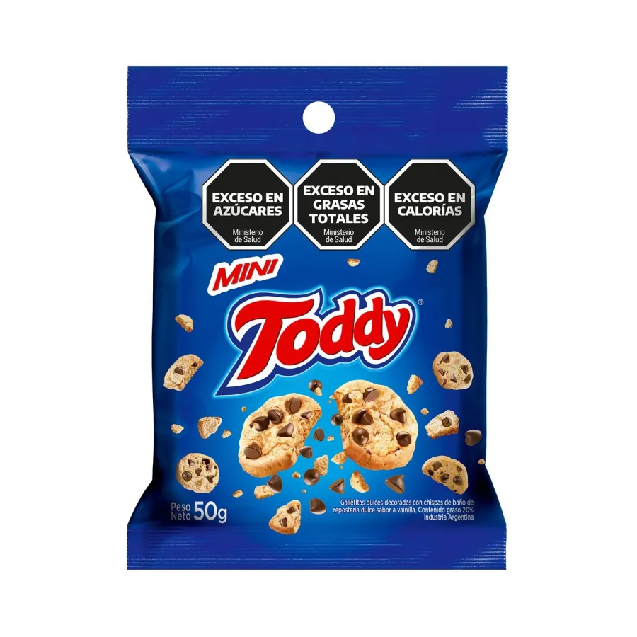 GALLETITAS TODDY CHIPS MINI 36 X 50GRS