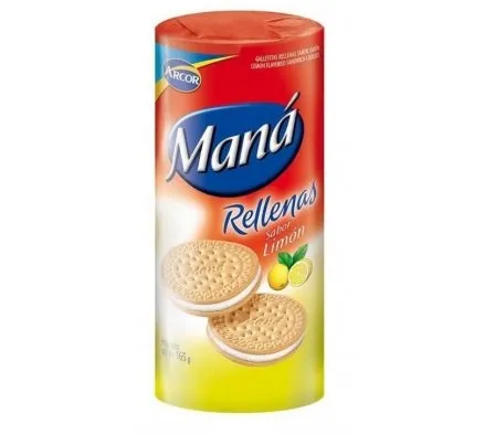 GALLETITAS. MANA RELL. LIMON 36*152GRS
