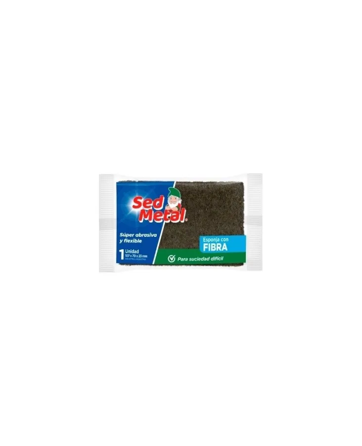 ESPONJA SED METAL CFIBRA ADHERIDA