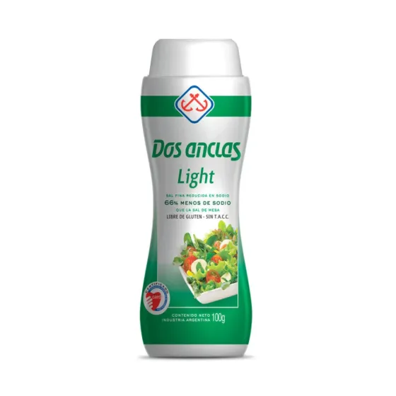 SAL DOS ANCLAS LIGHT SALERO 12X100GRS