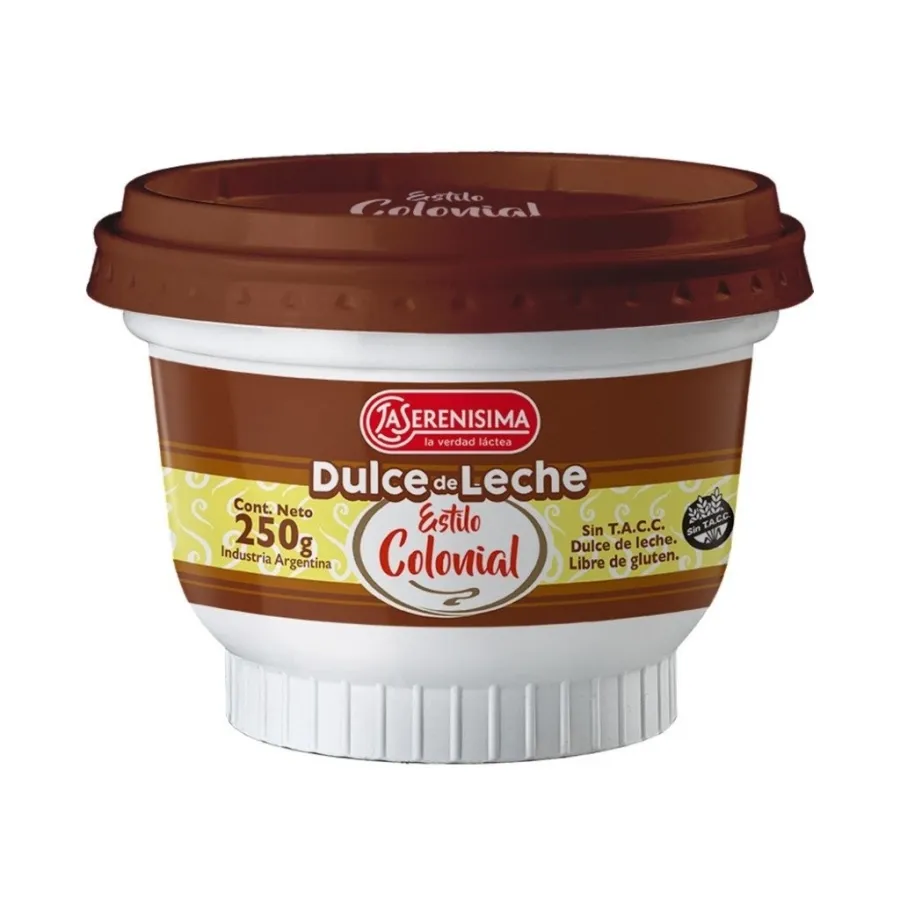DULCE DE LECHE LS COLONIAL *250GR
