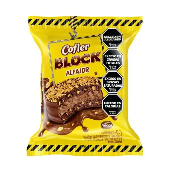 ALFAJOR COFLER BLOCK 36 X 40GRS