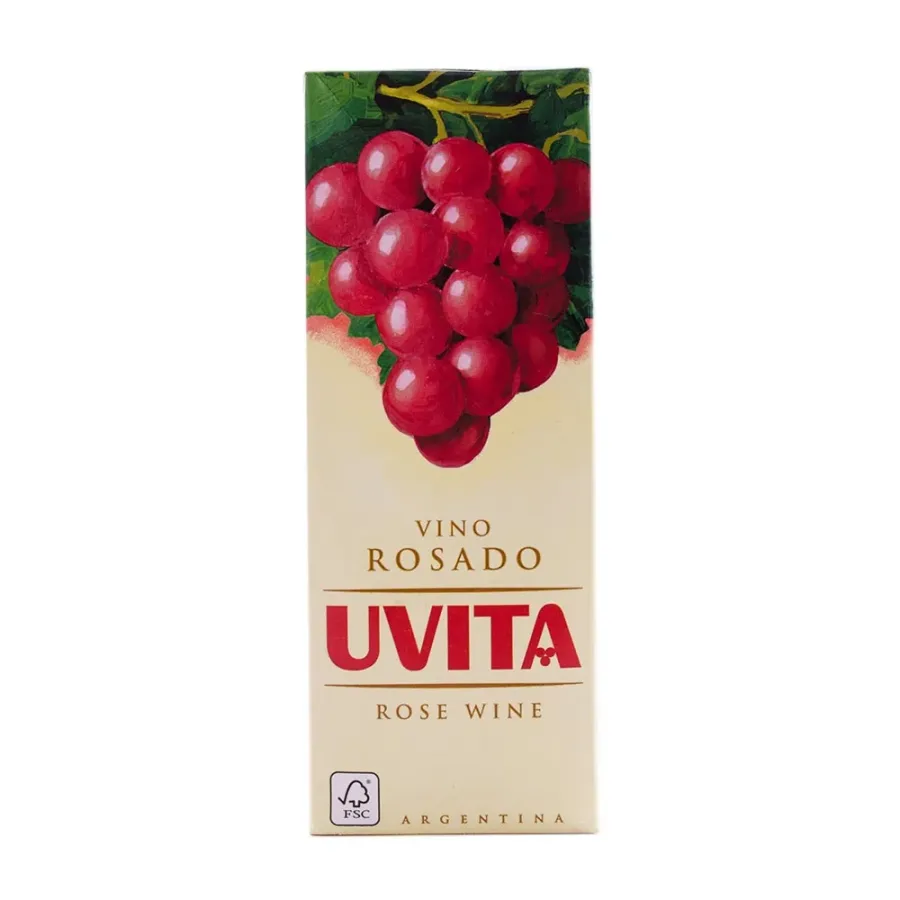 VINO UVITA ROSADO 12 X 1LT
