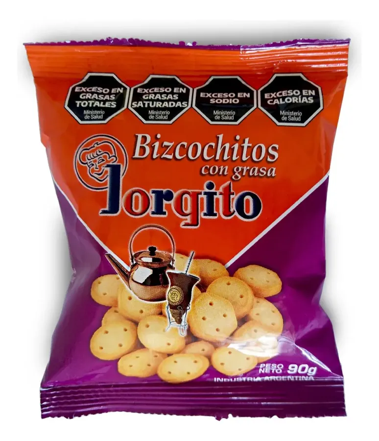 BIZCOCHITOS JORGITO 48 X 90GRS