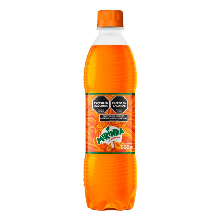 GASEOSA MIRINDA X 500 CC NARANJA