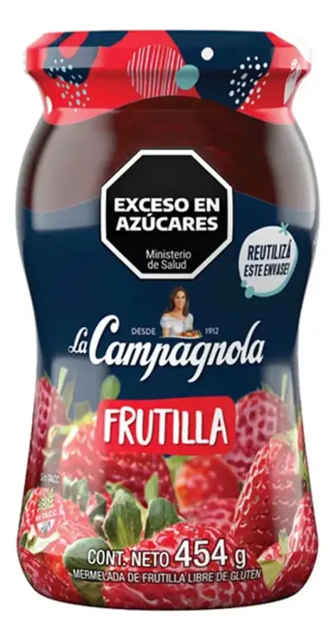 MERMELADA. FRUTILLA LA CAMPAGNOLA *454 GRS