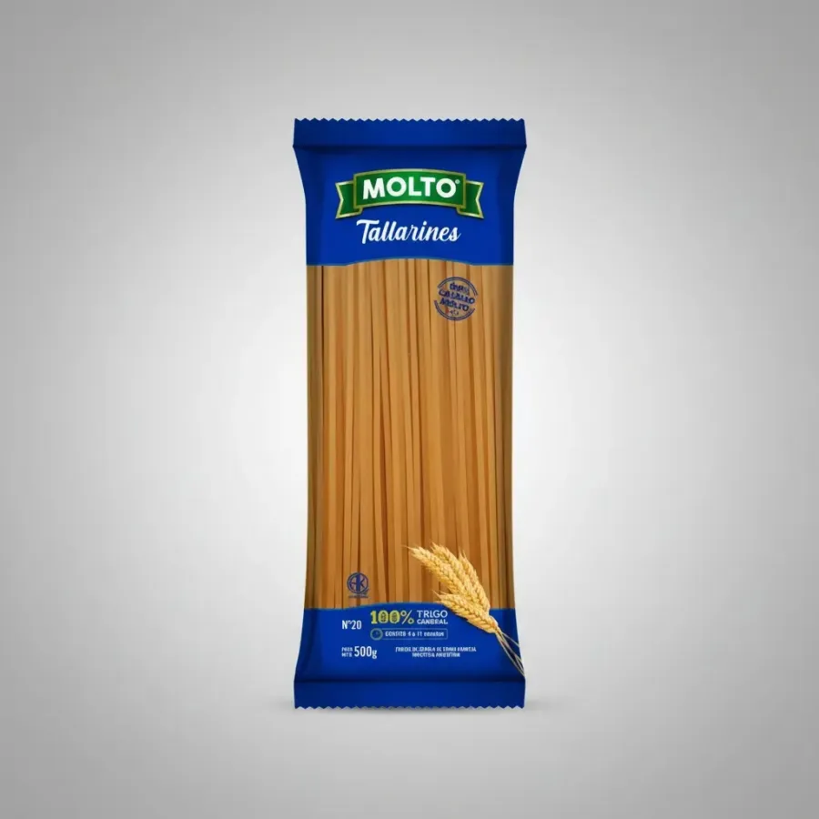 FIDEOS. MOLTO TALLARIN 20*500GRS.