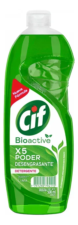 DETERGENTE CIF GEL LIMA BOT X500CC