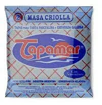 TAPAS TAPAMAR PASCUALINA CRIOLLA