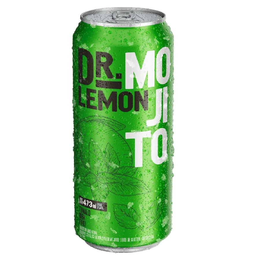 LATA DR LEMON MOJITO X 473CC