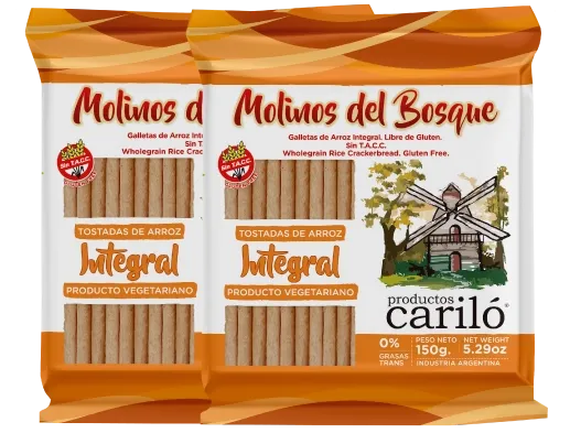 GALLETITAS MOLINOS DEL BOSQUE INTEGRAL18 X 150GRS
