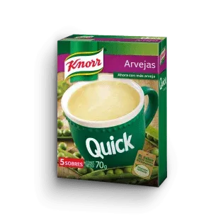 KNORR SOPA QUICK ARVEJAS *5U.