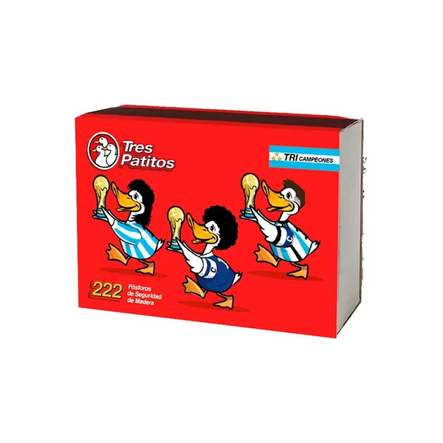 FOSFOROS TRES PATITOS TRICAMPEON X 222