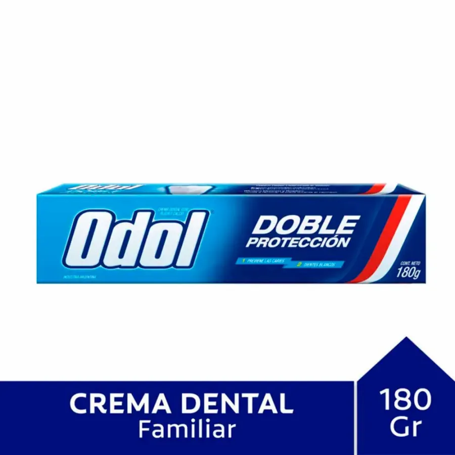 CREMA DENTAL ODOL DOBLE ACCION X 180GRS