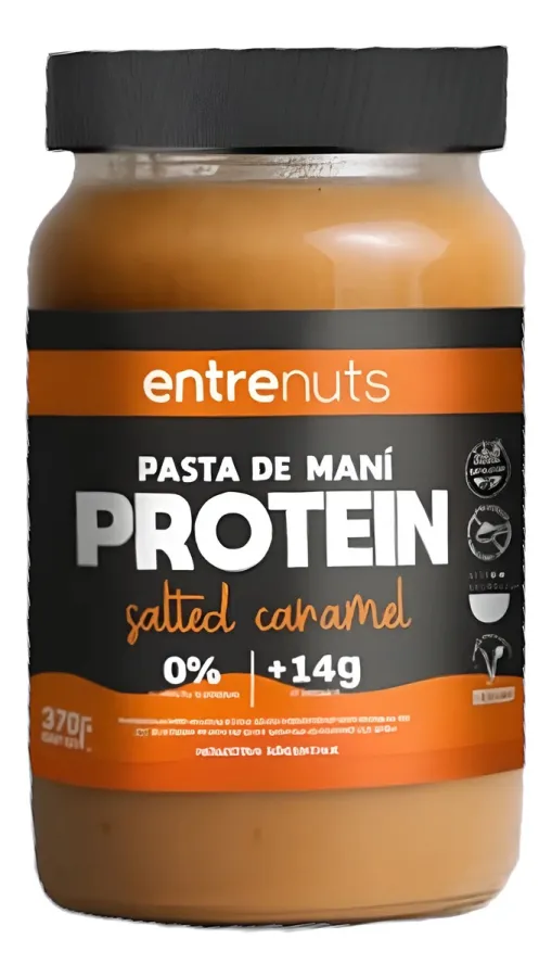 PASTA DE MANI ENTRENUTS PROTEIN SALTED CARAMEL X