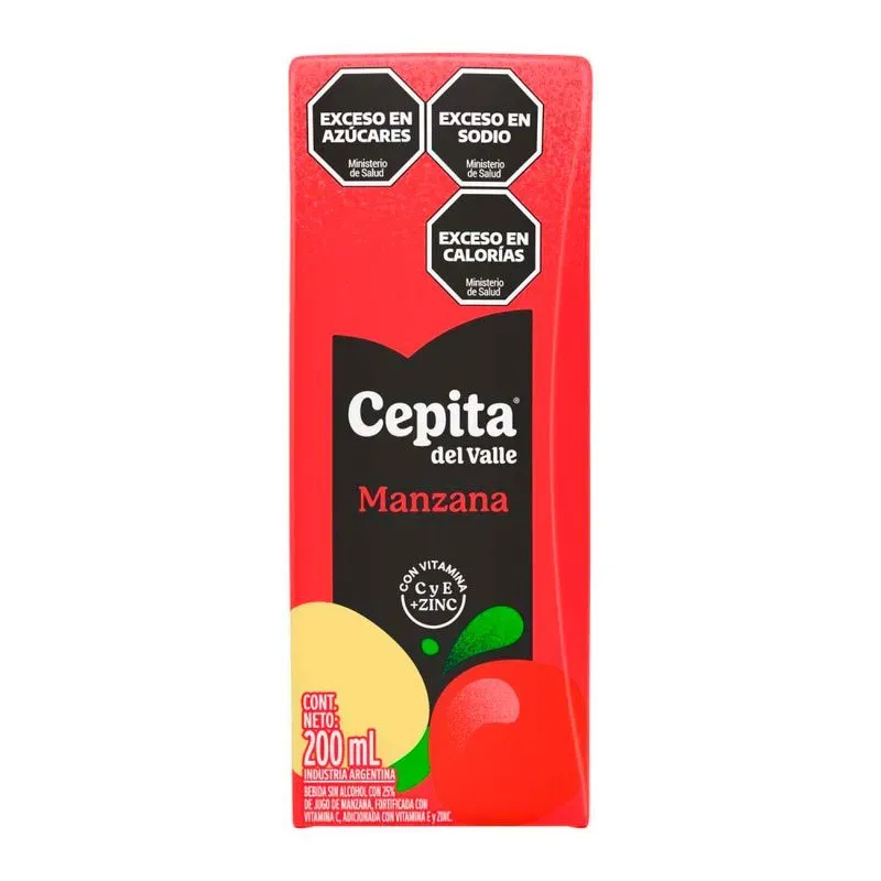 CEPITA X 200CC MANZANA
