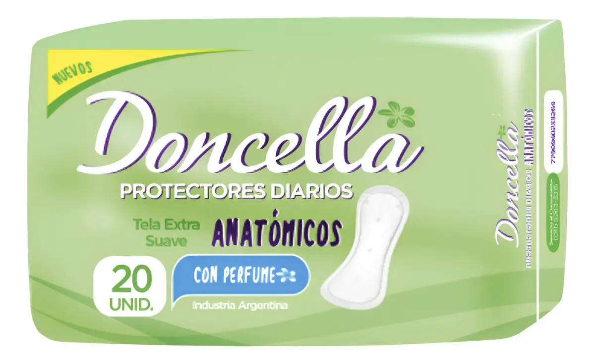 PROT. DIARIO DONCELLA ANAT. C/PERF.*20UNID.