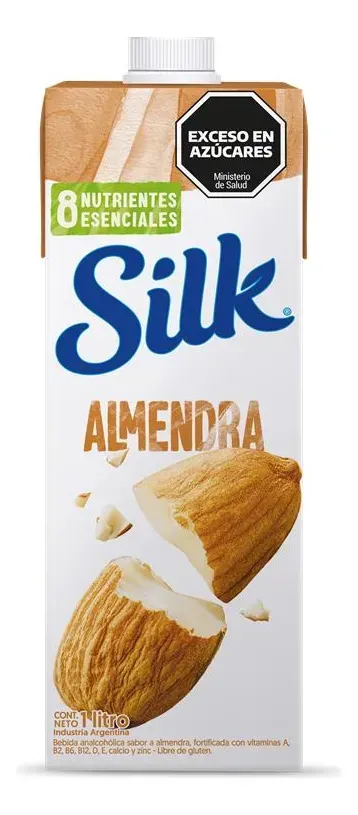 LECHE SILK ALMENDRA ENDULZADA X 1LT
