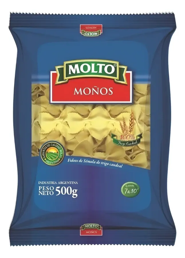 FIDEOS. MOLTO MO&Ntilde;O HUEVO*500GR