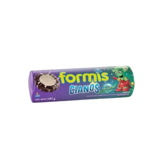 GALLETITAS. FORMIS VAIN/CHOCO NUEVA 60*72GRS