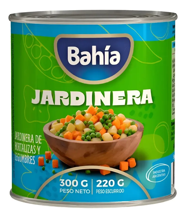 JARDINERA BAHIA HORTALIZA Y LEG 24 X 300GRS