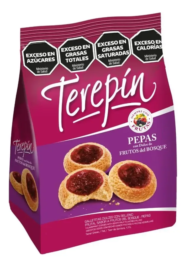 PEPAS TEREPIN FRAMBUESA 18 X 260GRS