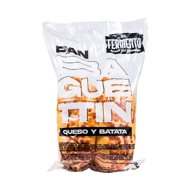 PAN THE FERMENTO BAGUETIN BATATA X 500 GR