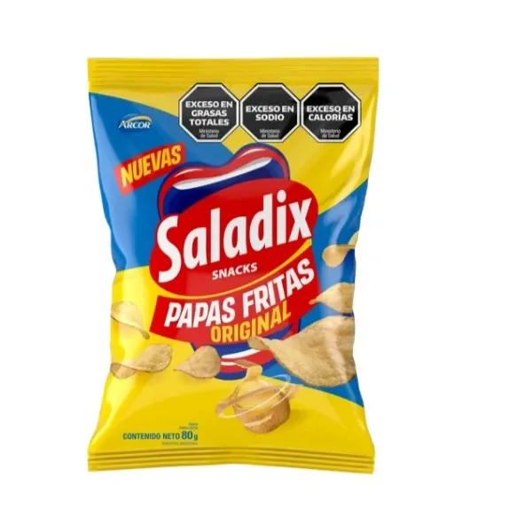 SALADIX PAPAS ORIGINAL 30 X 80GRS