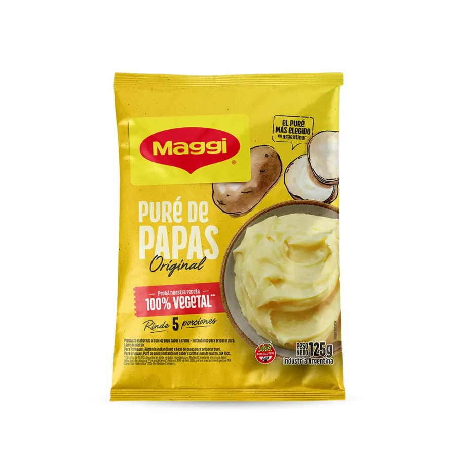 PURE DE PAPAS MAGGI 12*125GR