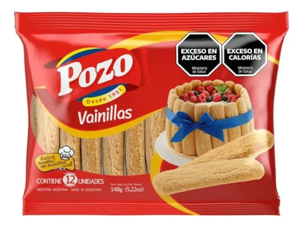 VAINILLAS POZO 28 X 148GRS