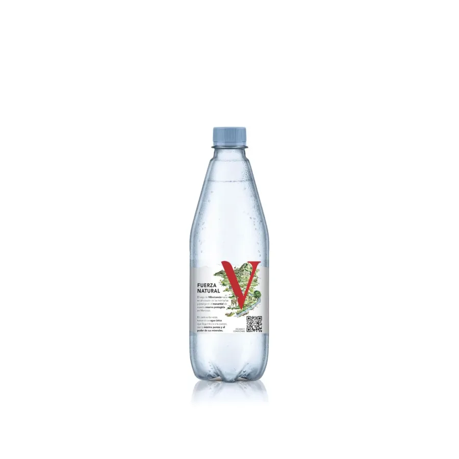 AGUA MIN. VILLAVICENCIO C/GAS*500CC